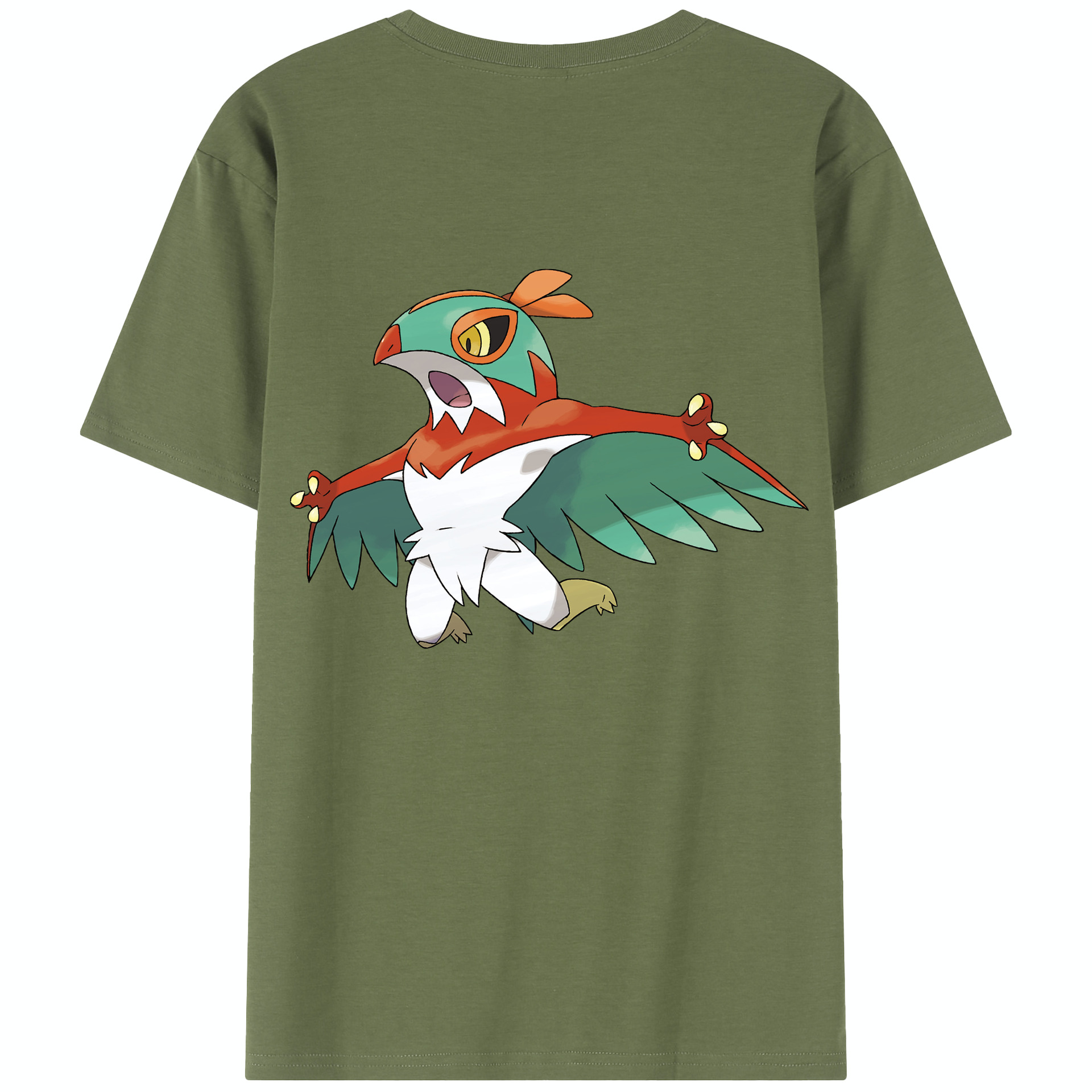 （画像用） ポケットモンスター Pokémon 綿100％半袖Tシャツ（背面プリント）